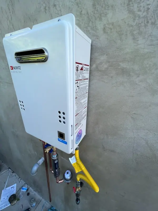 Tankless water heater installation for Haverhill homes