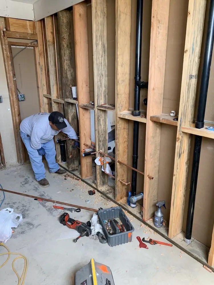 Commercial rough-in plumbing for Gas Line Repair in Haverhill